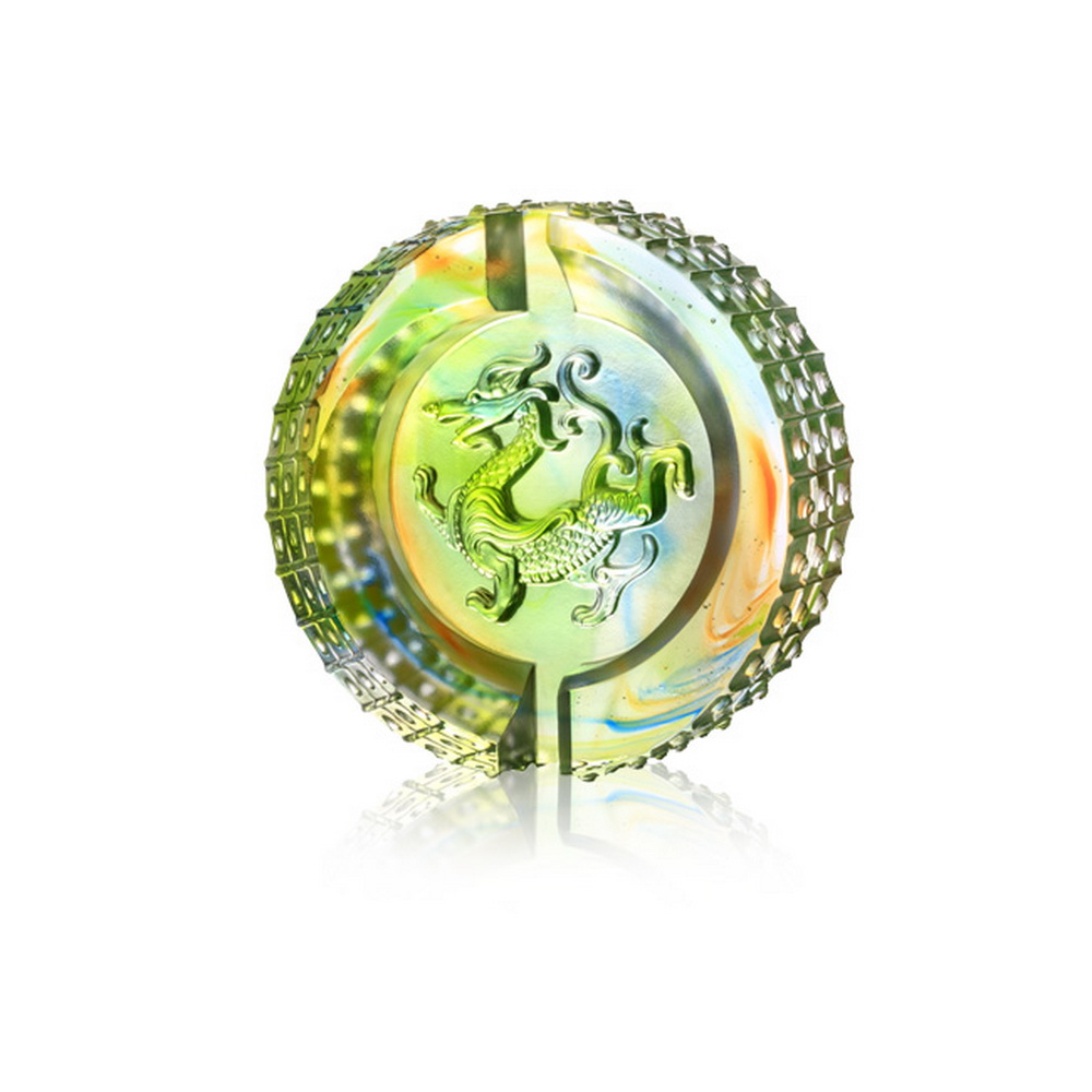 【琉璃工房 LIULI】祥獸拱璧-朱雀華(適合收藏  搬家 升官 生日 節日贈禮) 歷史價格詳細信息