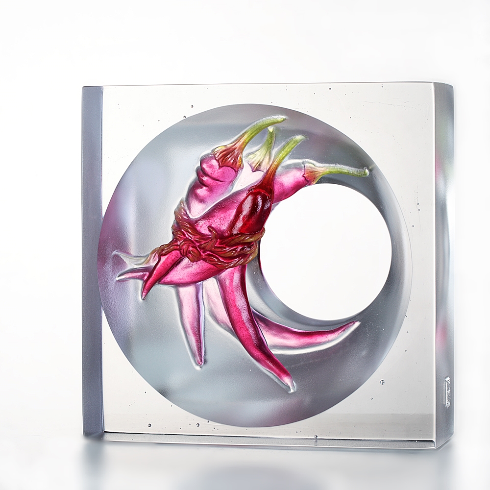 【琉璃工房LIULI】誠真是唯一的永遠 擺飾 / 文鎮(適合收藏  榮昇 新居喬遷 生日 開業誌慶 節日贈禮) 價格比較,價格查詢,歷史價格詳細信息