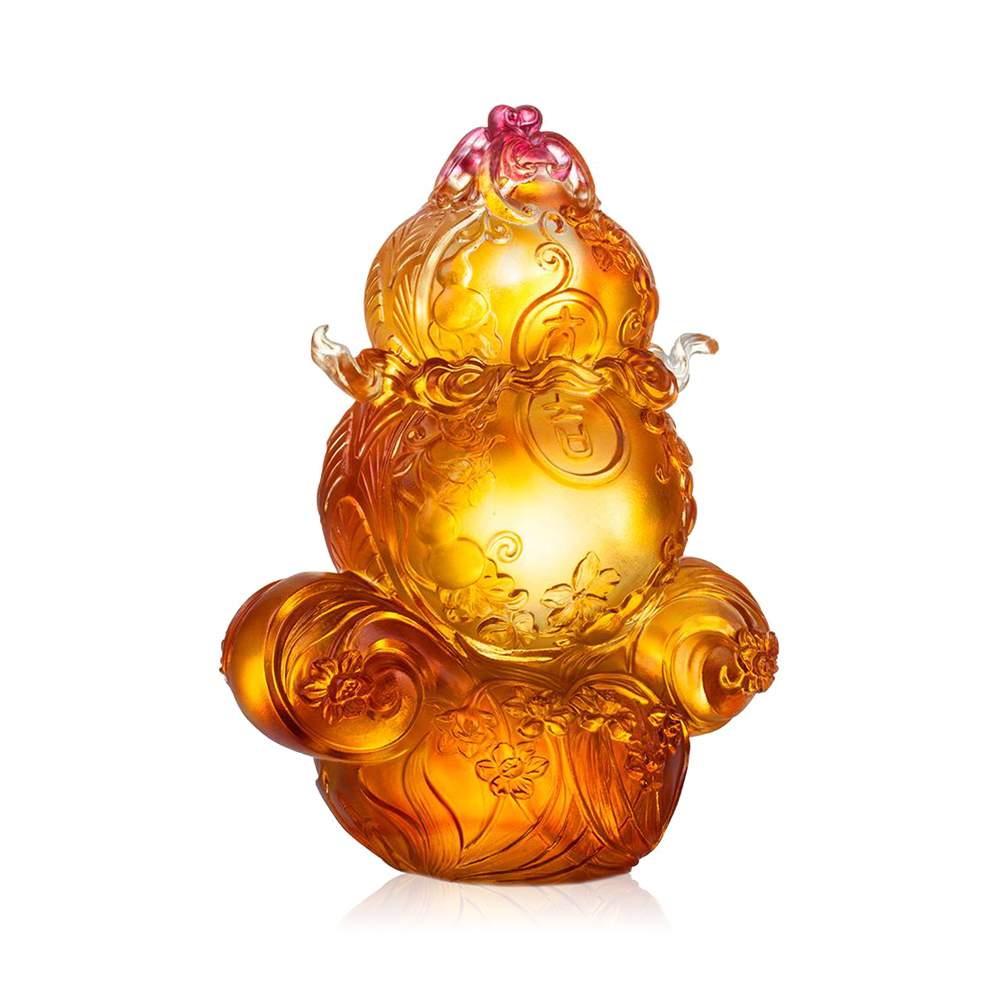 【琉璃工房】福祿轉如意 轉動好世界(如意 納福 聚氣 葫蘆 升官 退休 調職 生日 感謝) 歷史價格詳細信息