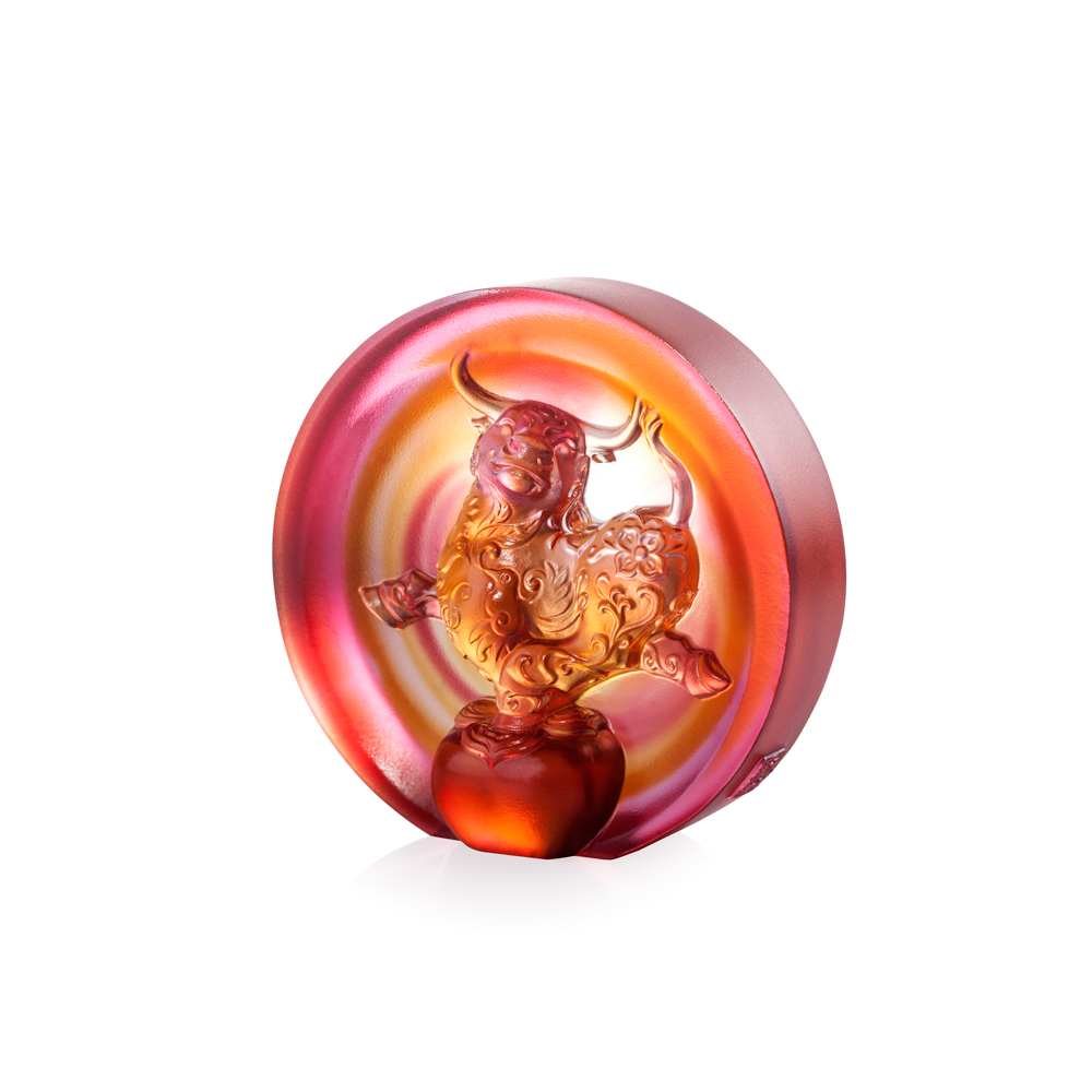 【琉璃工房】氣宇任軒昂(適合收藏  榮昇 新居喬遷 生日 開業誌慶 節日贈禮) 歷史價格詳細信息