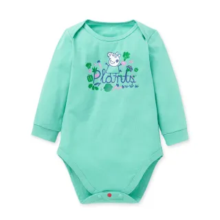 【Mamaway媽媽餵】BABY佩佩豬Q彈棉質長袖包屁衣-恐龍喬治 歷史價格詳細信息