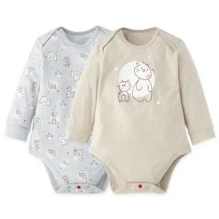 【Mamaway媽媽餵】BABY Q彈棉質長袖包屁衣-恐龍ROAR 歷史價格詳細信息