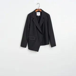【gozo】minus g-限量系列 不對稱袖寬鬆上衣(兩色) 歷史價格詳細信息