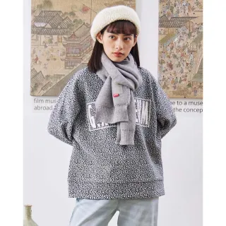 【gozo】g+微笑繡花可穿式雙面懶人毛毯(兩色) 歷史價格詳細信息