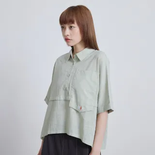 【gozo】gozo大口袋五分褲(中藍_S/M)｜女裝 顯瘦 休閒 歷史價格詳細信息