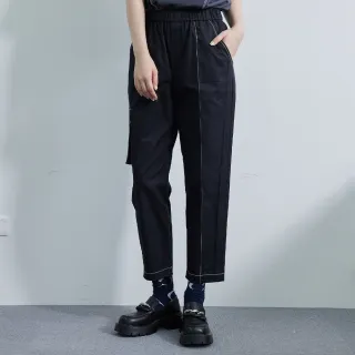 【gozo】撞色條紋假兩件短版襯衫(藍色/深藍_F) | 女裝 修身 休閒 歷史價格詳細信息
