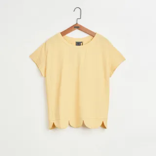 【gozo】MOMO獨家款★限量開賣 鬆緊下擺半開襟短袖襯衫(粉色) 歷史價格詳細信息