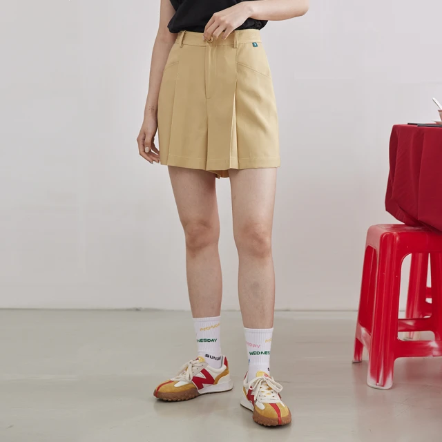 【gozo】斜開襟仿毛呢大衣外套(淺卡其/深綠_F) | 女裝 修身 保暖 歷史價格詳細信息