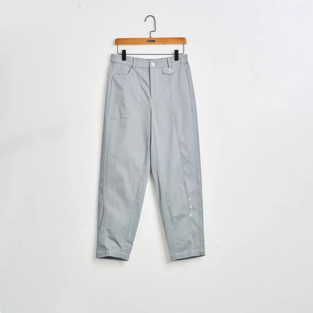 【gozo】gozo小繡花斜紋彈性男友褲(黑色/綠色_M/L) | 女裝 修身 休閒 歷史價格詳細信息