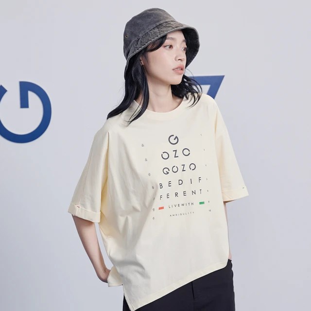 【gozo】視力gozo散印花仿麻上衣(兩色) 歷史價格詳細信息