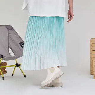 【gozo】漸層染V領開衩上衣(藍色_F)｜環保面料 圓領 百搭 歷史價格詳細信息