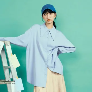 【gozo】minus g-限量系列 不對稱袖寬鬆上衣(兩色) 歷史價格詳細信息