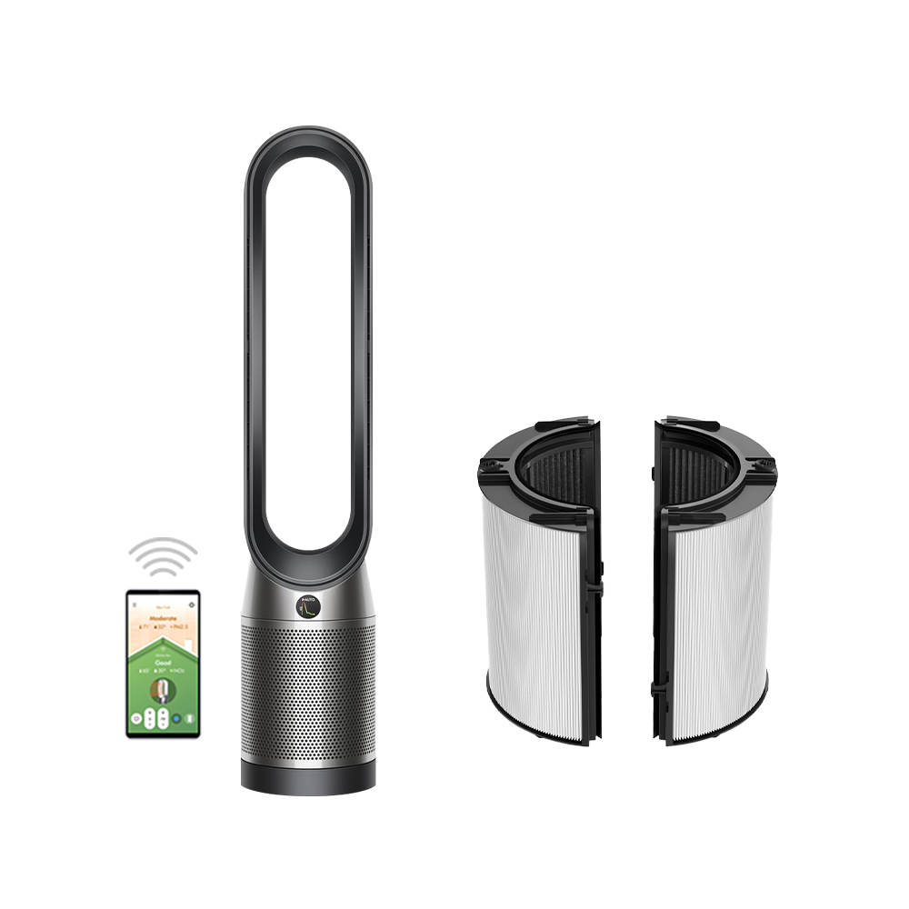 【dyson 戴森】TP07 Purifier Cool 二合一空氣清淨機 循環風扇(銀白色二入)(超值組) 歷史價格詳細信息