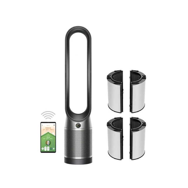 【dyson 戴森】TP07 Purifier Cool 二合一空氣清淨機 循環風扇(銀白色二入)(超值組) 歷史價格詳細信息