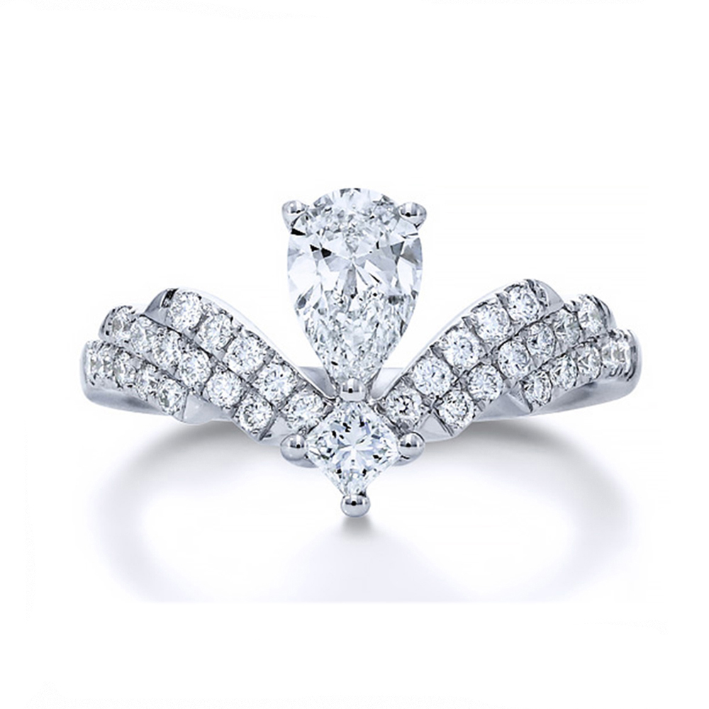 【Vividventure 亞帝芬奇】GIA 50分 ESI2 鑽石 戒指 天使羽翼(PT950鉑金台) 價格比較,價格查詢,歷史價格詳細信息