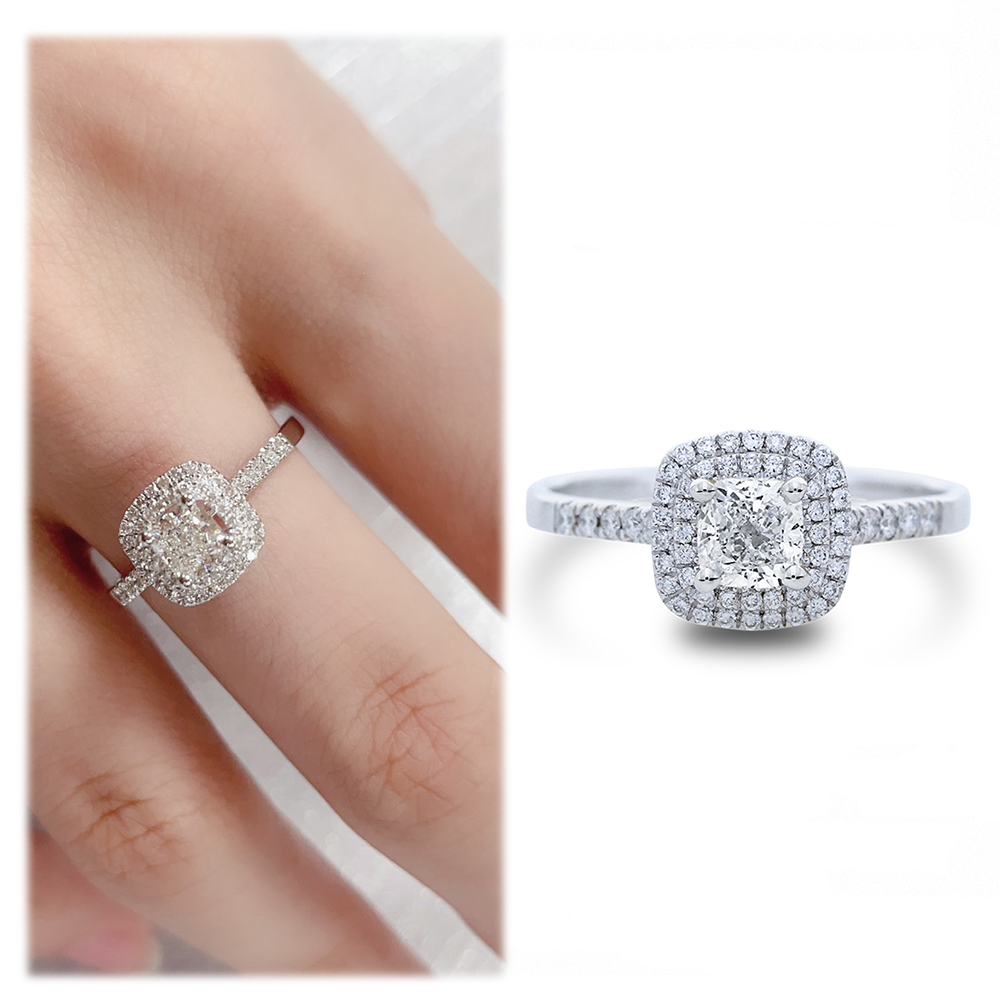 【Vividventure 亞帝芬奇】GIA 50分 ESI2 鑽石 戒指 天使羽翼(PT950鉑金台) 歷史價格詳細信息