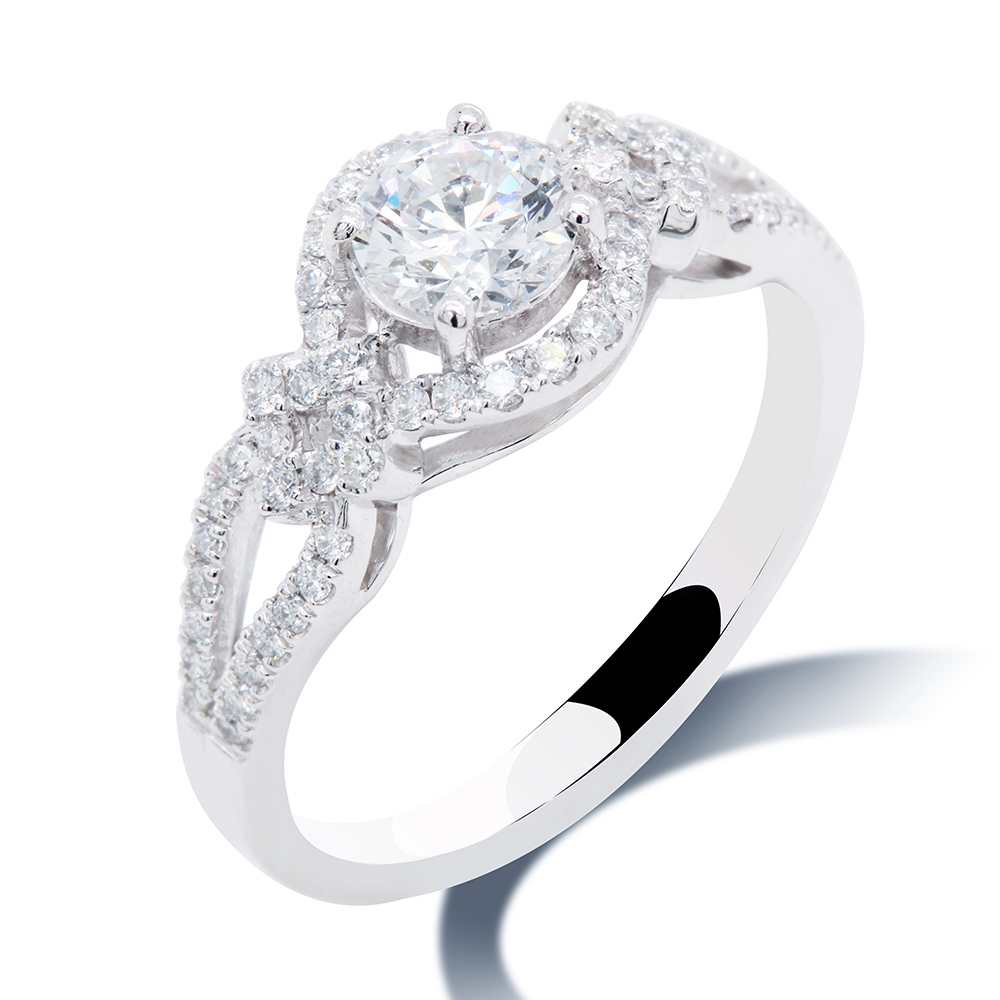 【Vividventure 亞帝芬奇】GIA 50分 ESI2 鑽石 戒指 天使羽翼(PT950鉑金台) 歷史價格詳細信息