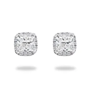 【Vividventure 亞帝芬奇】GIA 60分 DSI2 3VG 八心八箭 鑽石 耳環 微光展現(六款任選 14K金台) 歷史價格詳細信息