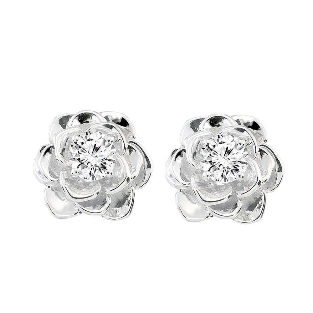 【Vividventure 亞帝芬奇】GIA 60分 DSI2 3VG 八心八箭 鑽石 耳環 微光展現(六款任選 14K金台) 歷史價格詳細信息