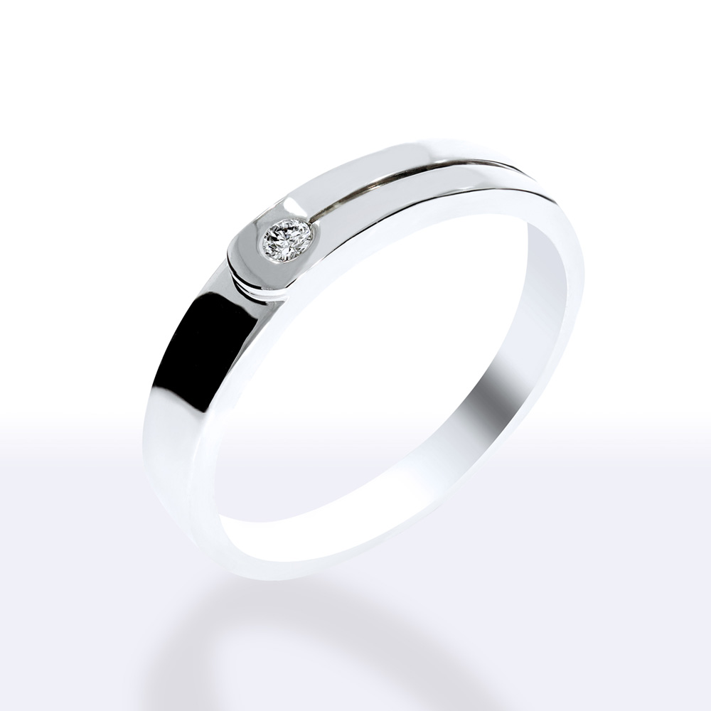 鑽石戒指 10K白金 配鑽3顆共0.03克拉『心意』京華鑽石 歷史價格詳細信息