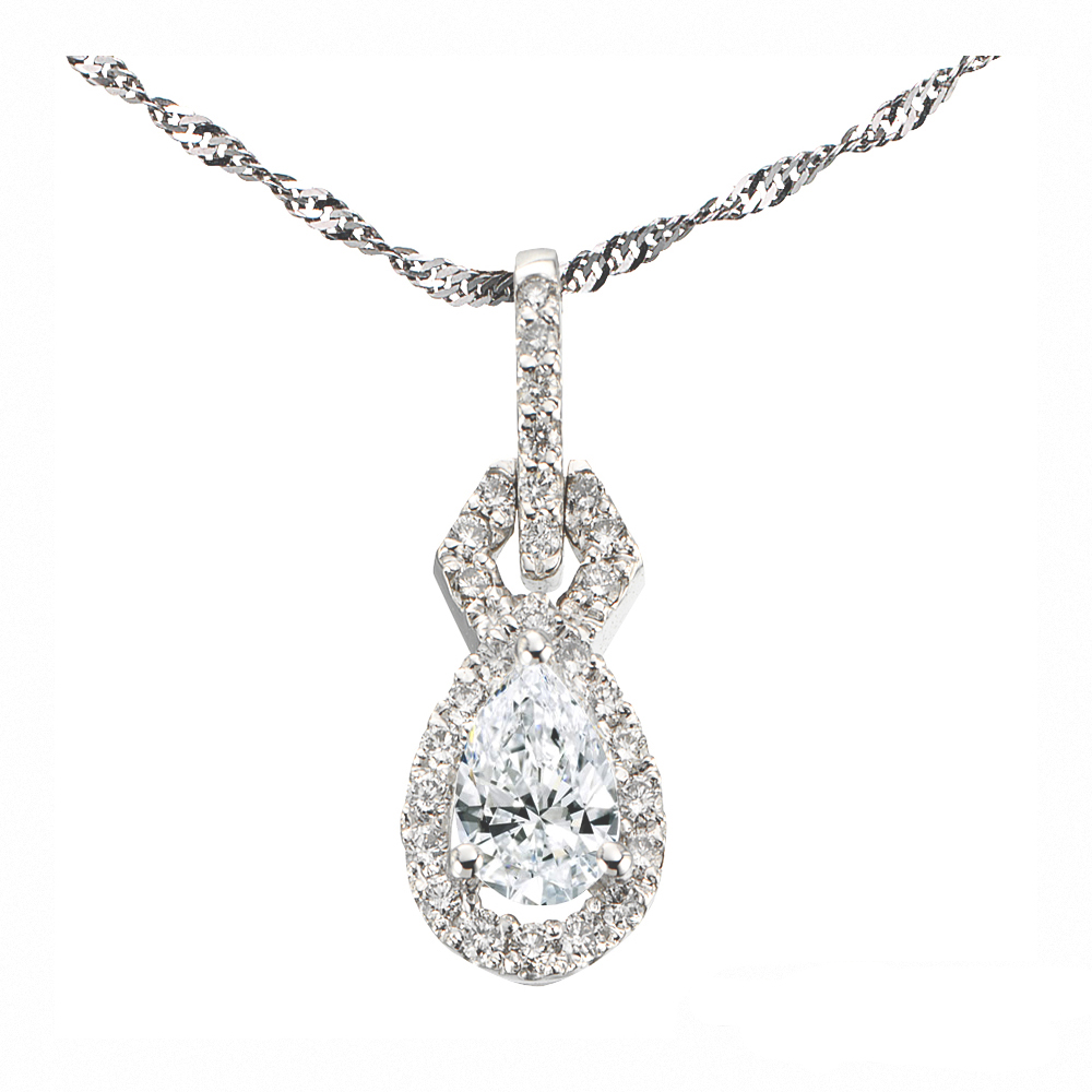 悸動 鑽石K金白鋼 項鍊 歷史價格詳細信息