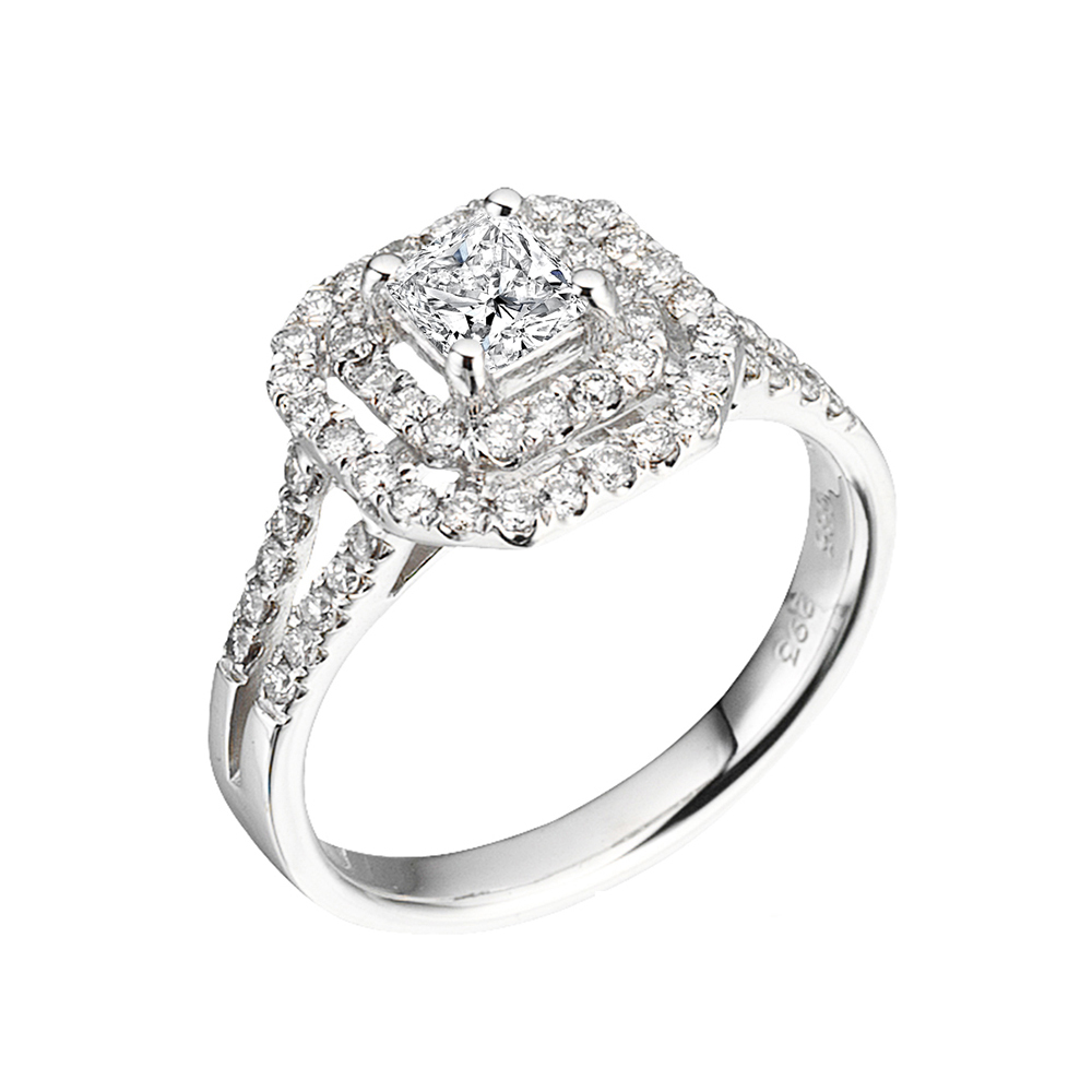 【Vividventure 亞帝芬奇】GIA 50分 FIF 鑽石 戒指 閃耀的愛(PT950鉑金台) 歷史價格詳細信息