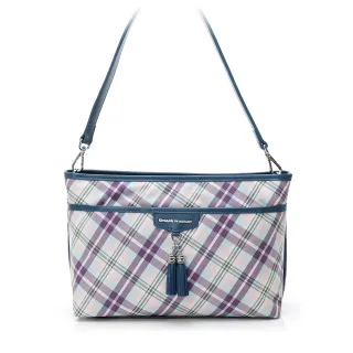 【金安德森】TASSEL 經典格紋2way側背/手提包(黑色) 歷史價格詳細信息