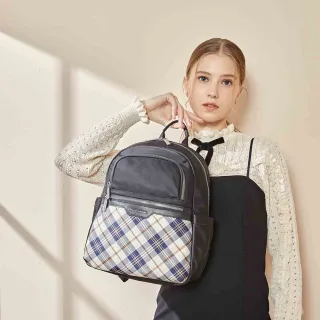 【金安德森】UNIQUE經典格紋 多功能隔層後背包-卡其色 歷史價格詳細信息