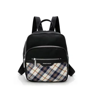 【金安德森】UNIQUE經典格紋 多功能隔層後背包-卡其色 歷史價格詳細信息