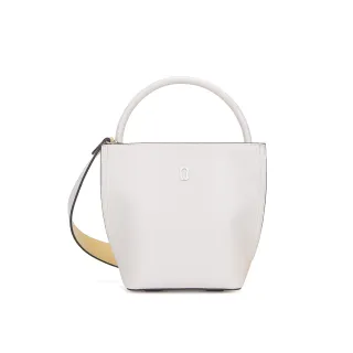 【Elegance】-MONA 轉鎖手提兩用包-白色 歷史價格詳細信息