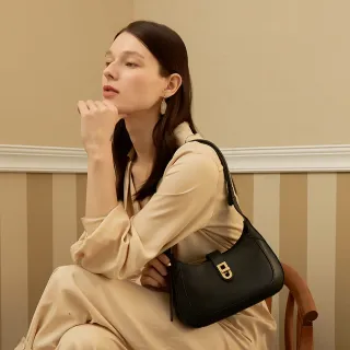 【Elegance】-Boni Ruseller 新月包-經典黑 歷史價格詳細信息