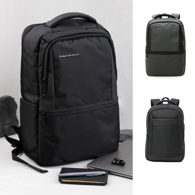 【Kinloch Anderson】菁英姿態 極簡造型大容量前袋拉鍊後背包-黑色 歷史價格詳細信息
