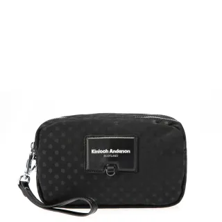 【金安德森】波點 雙層拉鍊收納包-黑色 歷史價格詳細信息