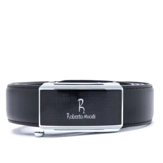 【Roberto Mocali】(RM-8125BKF)自動扣牛皮皮帶 歷史價格詳細信息