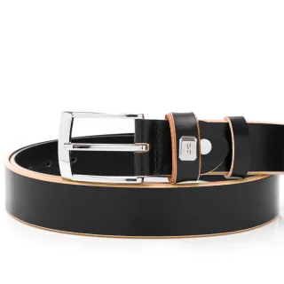 【Roberto Mocali】(RM-8202BKF)扣洞式皮帶-黑色 歷史價格詳細信息