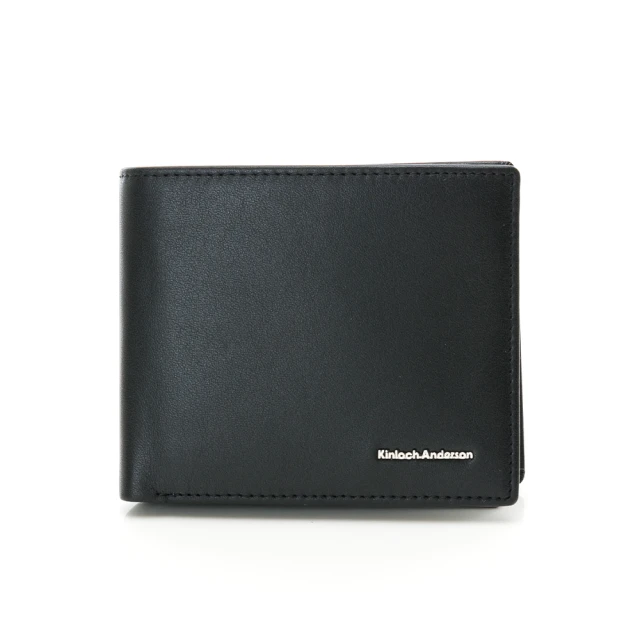 【金安德森】Anders 牛皮左右翻基本短夾-自信黑 歷史價格詳細信息