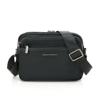 【金安德森】Gene商務直式拉鍊側背包(優雅黑) 歷史價格詳細信息