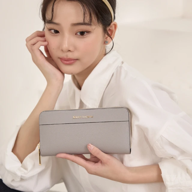 【金安德森】Dale 壓釦長夾-灰色 歷史價格詳細信息