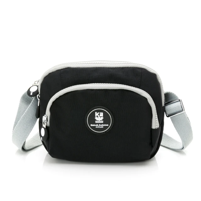 【Kinloch Anderson】迷霧森林 大容量斜側包-黑色 歷史價格詳細信息