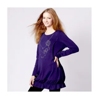 Gennies奇妮 可愛小毛領格紋保暖羊毛秋冬上衣-藍/紅(G3Y23) 歷史價格詳細信息