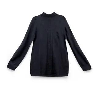 Gennies奇妮 高領橫條紋棉T上衣(灰黑/紅灰G3852) 歷史價格詳細信息