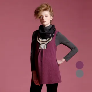 Gennies奇妮 010系列 棉質拼接撞色無袖上衣-灰(T3S02) 歷史價格詳細信息