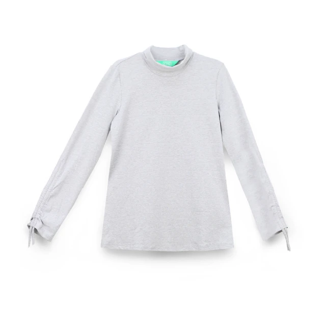 Gennies奇妮 010系列-親膚棉質拼接上衣(灰T3403) 歷史價格詳細信息