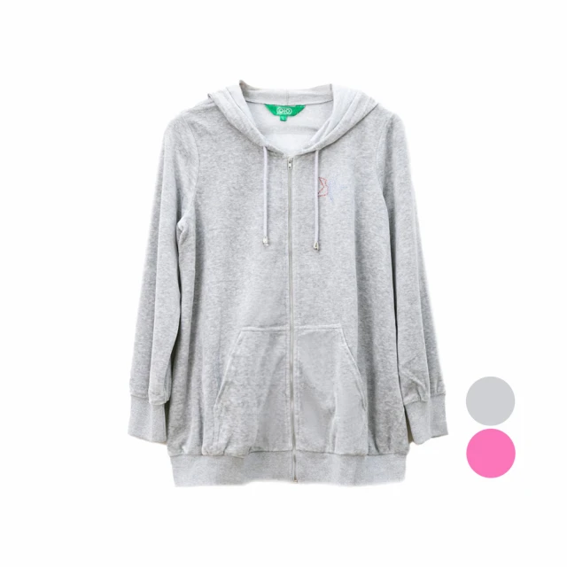 Gennies奇妮 連帽休閒感長版春夏哺乳衣-粉/咖/深藍/白(GNA57) 歷史價格詳細信息