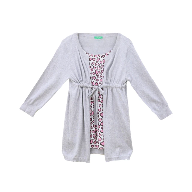 Gennies奇妮 010系列 棉質拼接撞色無袖上衣-灰(T3S02) 歷史價格詳細信息