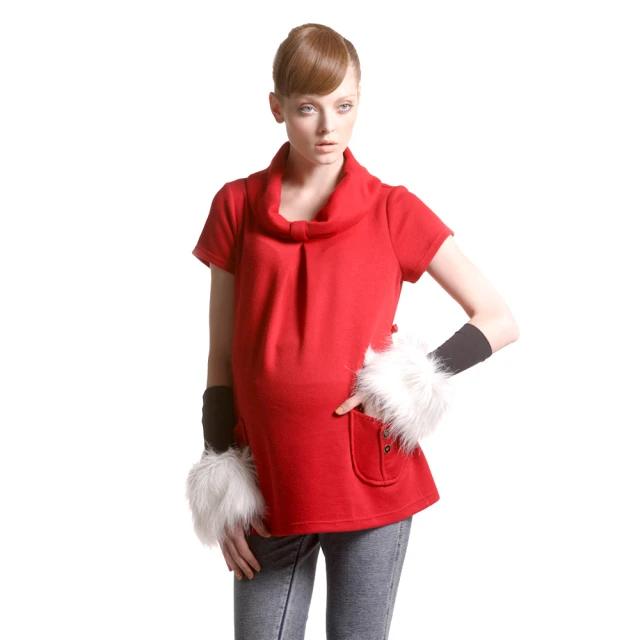 Gennies奇妮 010系列-雙色拼接連帽上衣(灰T3402) 歷史價格詳細信息