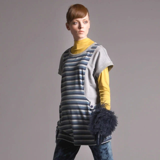 Gennies奇妮 010系列-條紋棉質哺乳內衣(灰TA25) 歷史價格詳細信息