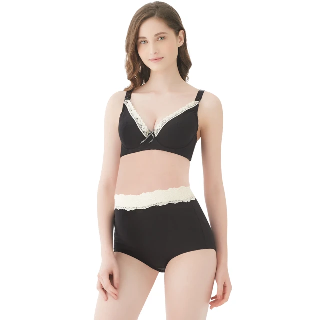 Gennies奇妮 深V蕾絲哺乳內衣(黑HA06) 歷史價格詳細信息