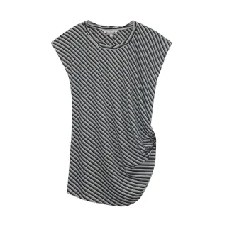 Gennies奇妮 側邊綁帶純色哺乳洋裝(藕T1N05) 歷史價格詳細信息