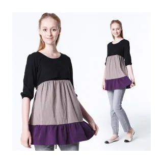 Gennies奇妮 棉質V領條紋無袖長版上衣(黑G3228) 歷史價格詳細信息